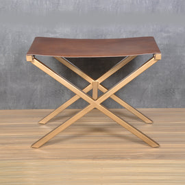 Colleen Modern Brown Elegant Dining Benches