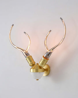 Dean Meriva luxury Golden funky wall lights