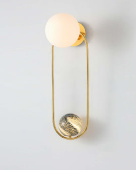 Damian round modern  wall sconces