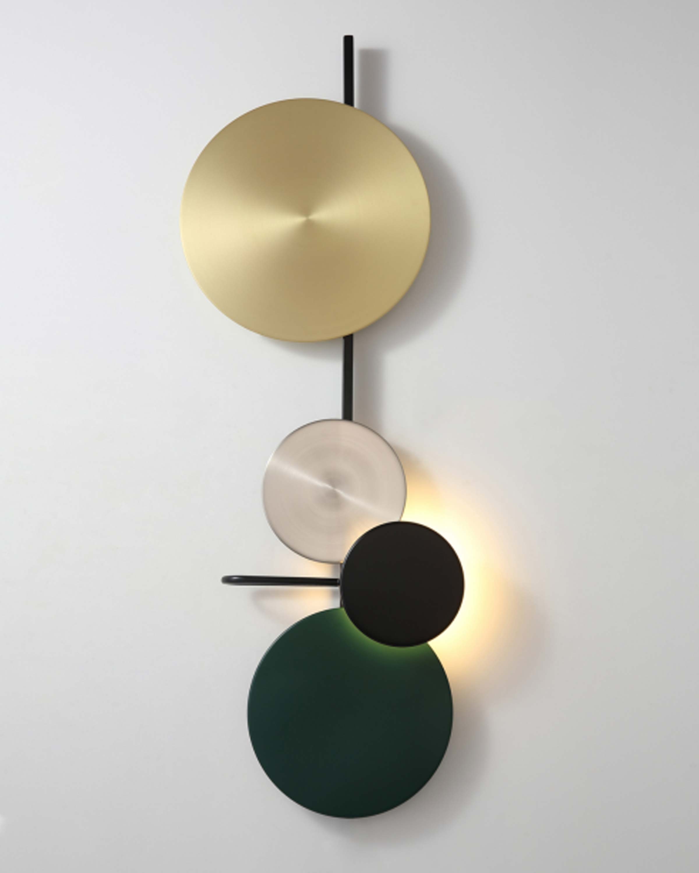 laasya Round Modern wall sconces