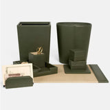 Onyx Green Luxury Office Desk Accessories