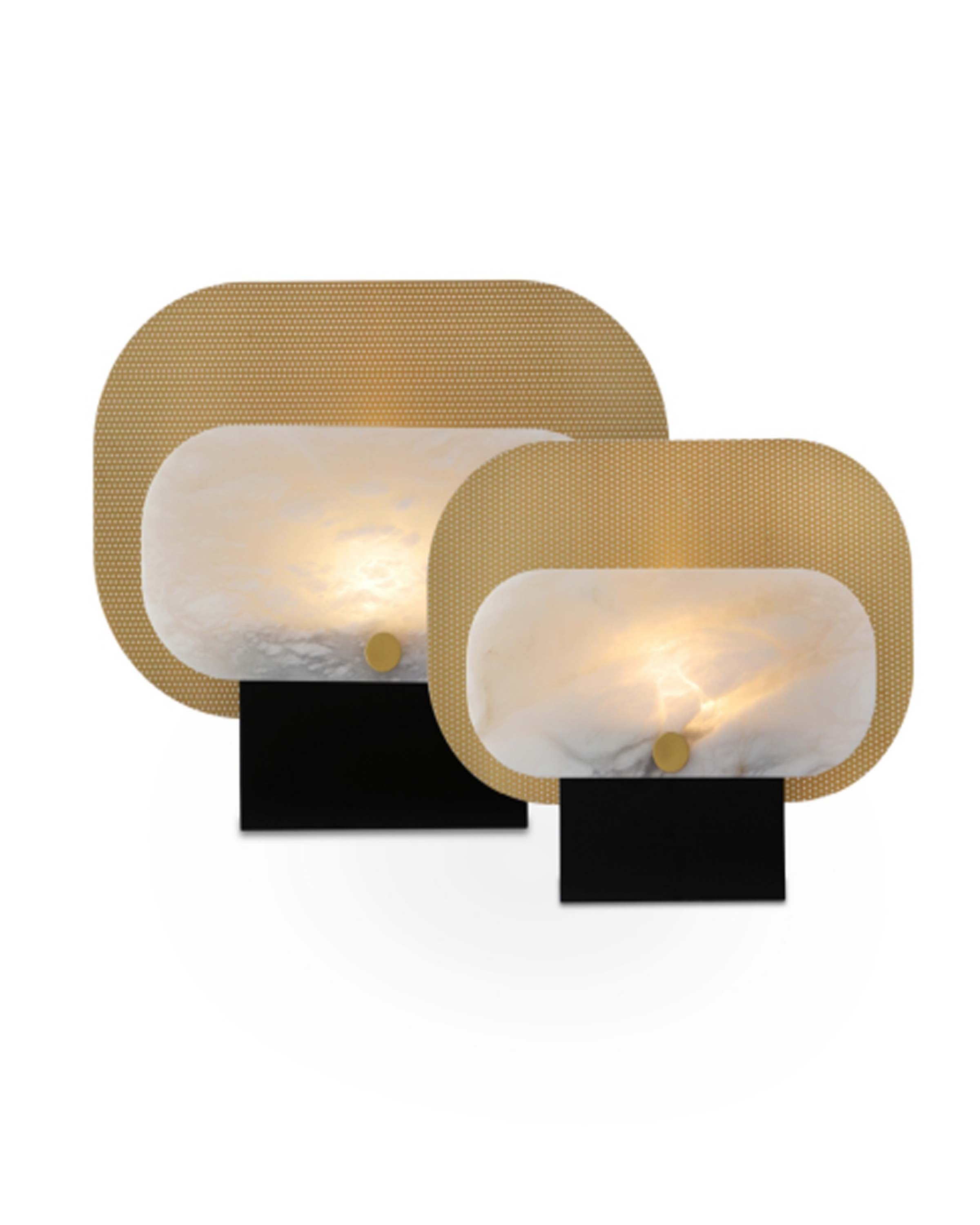 Avira Luxury Table Lamps With Golden Finish