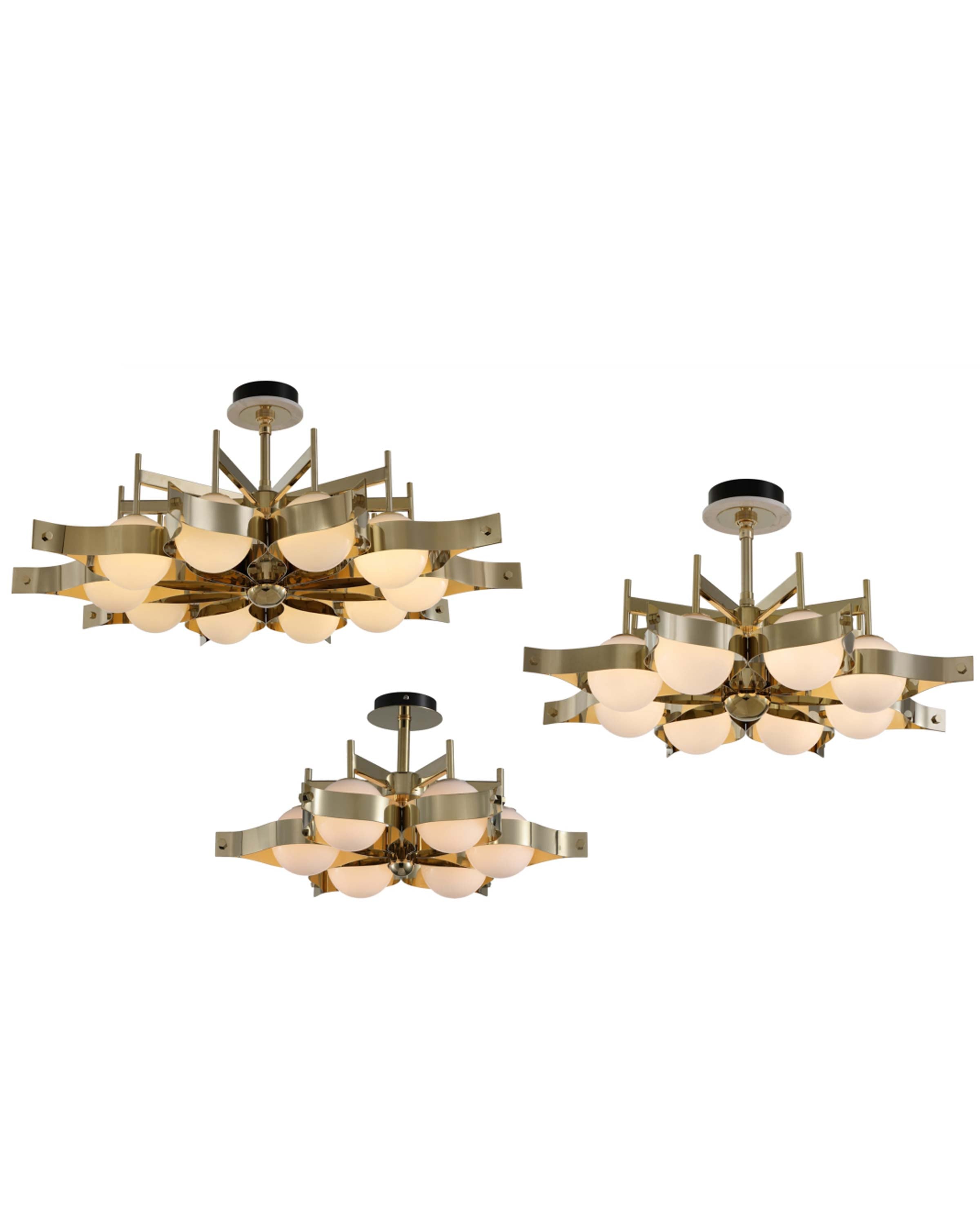 Gazelle Crystal Modern Living Room Lights