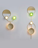 Ishaan modern style luxury Golden Wall Light set of 2