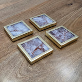 Shorty Brown Set Of 4 Coasters