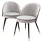 Tucker Grey Upholstered Modern Dining Chairs