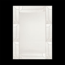 Sara Rectangular White Mirror