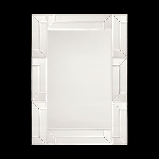 Sara Rectangular White Mirror