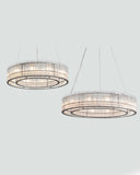 Aviles Luxury Crystal Round Hanging Lights