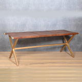 Walker Brown Luxury Solid Wood Dining Benches