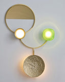 Ishaan modern style luxury Golden Wall Light set of 2