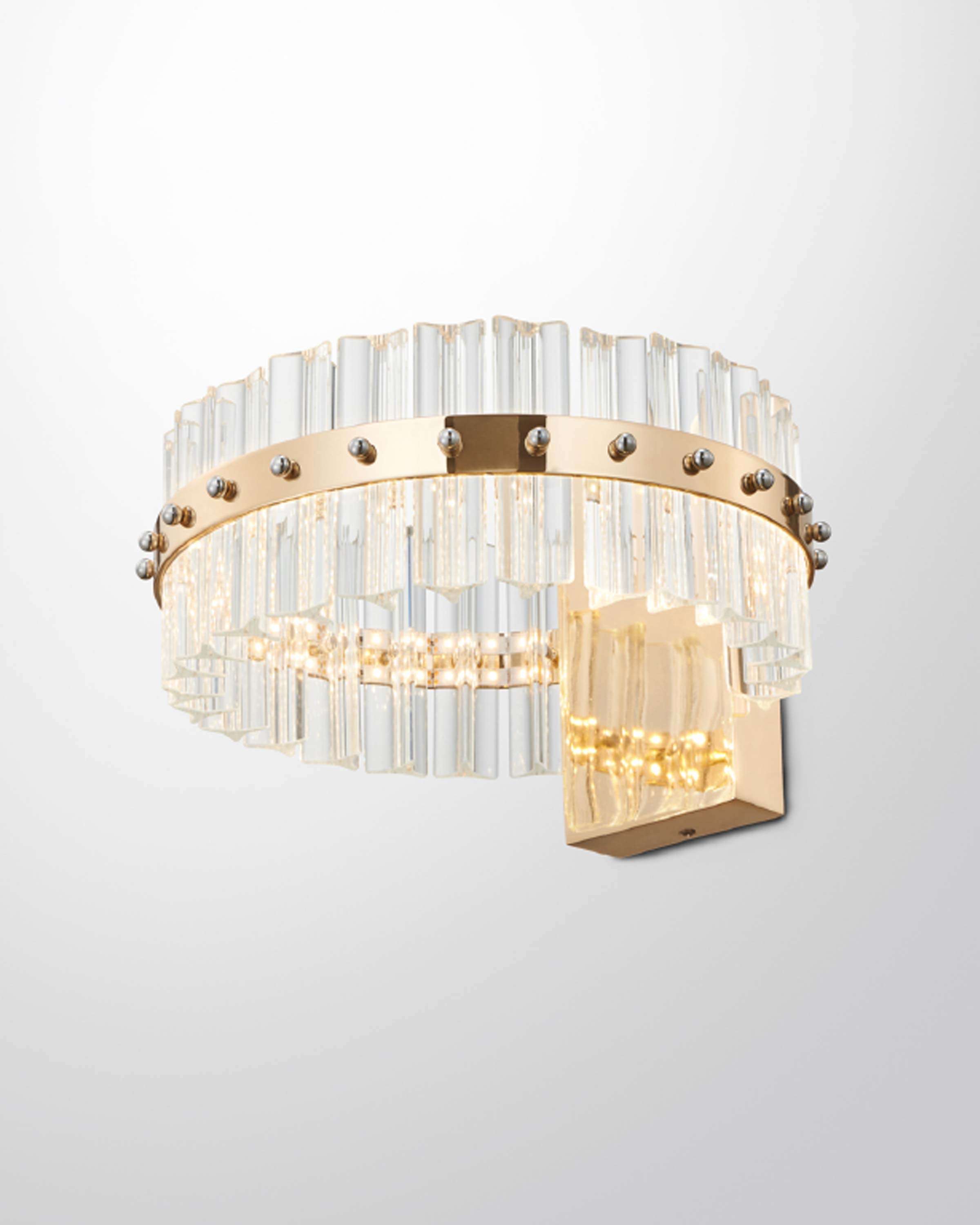 Merhi Luxury Modern Hanging Lights with Crystal Finish