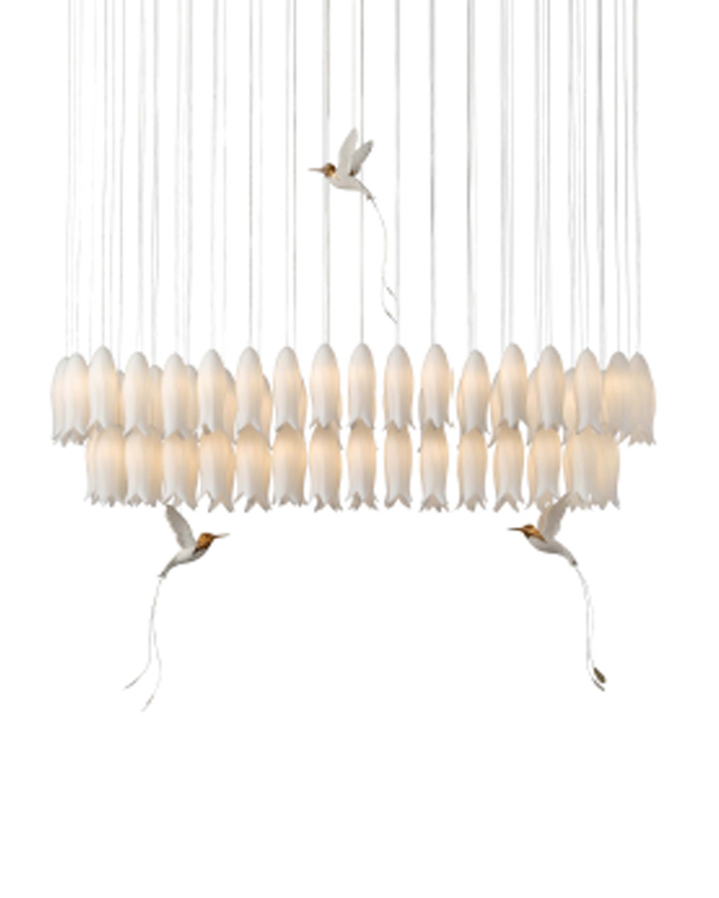 Cethana Classic Hanging Lights With Golden Finish