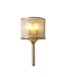 Latanya luxury golden night lamp for bedroom wall