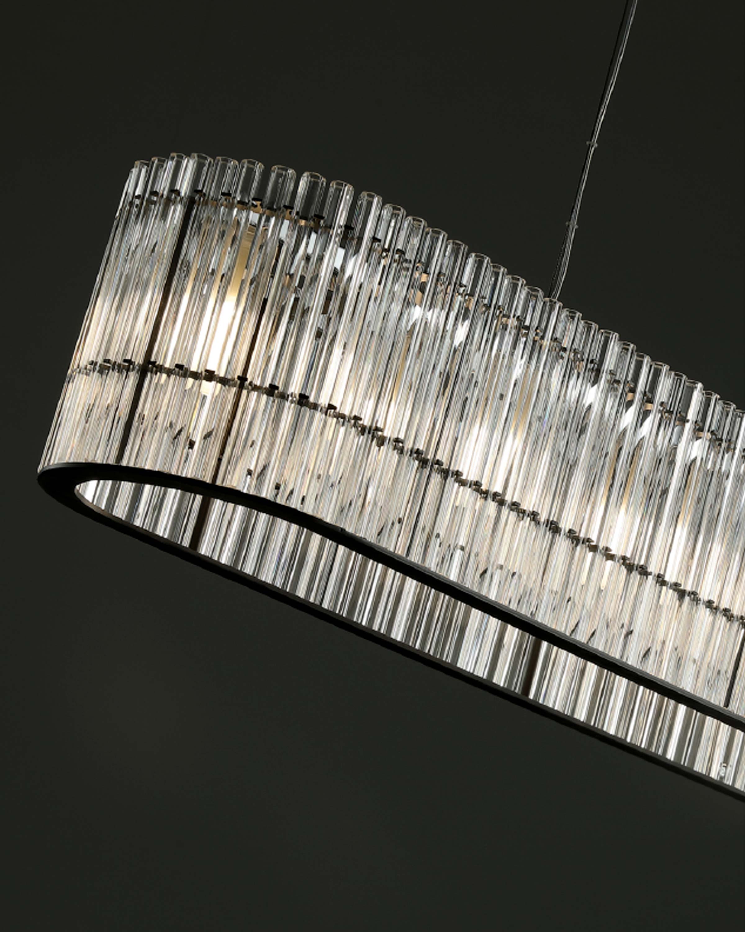 Bocca  crystal modern hanging light