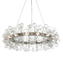 Due set of 2 luxury Crystal finish Hanging Light