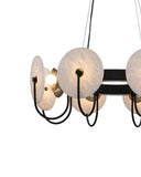 Charitably Luxury Modern Hanging Lights With Golden Finish