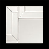 Sara Rectangular White Mirror