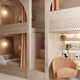 Tatiana Bunk double loft Bunk Beds