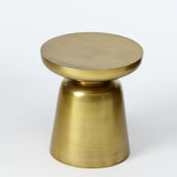 William Round Golden Side Tables