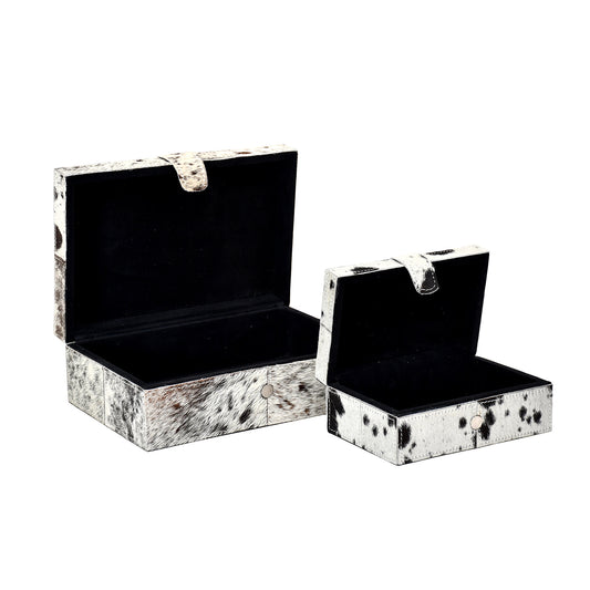 Hon'ble White Luxury Leather Boxes