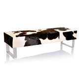 Briella Black And White Color Modern Dining Benches