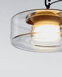 Asahi Modern Round Hanging  Lights With Golden Finish