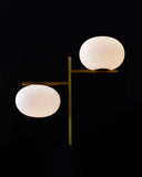 Ichimon Round Crystal Living Room Lights