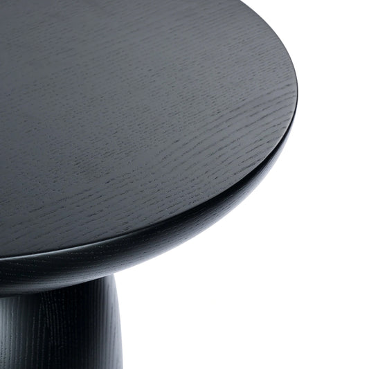 Alisha Black Luxury Round Side Tables