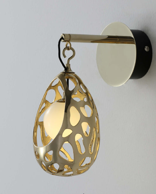 Ava Dilan Luxury Golden Hanging Lights For Living Room And Bedroom