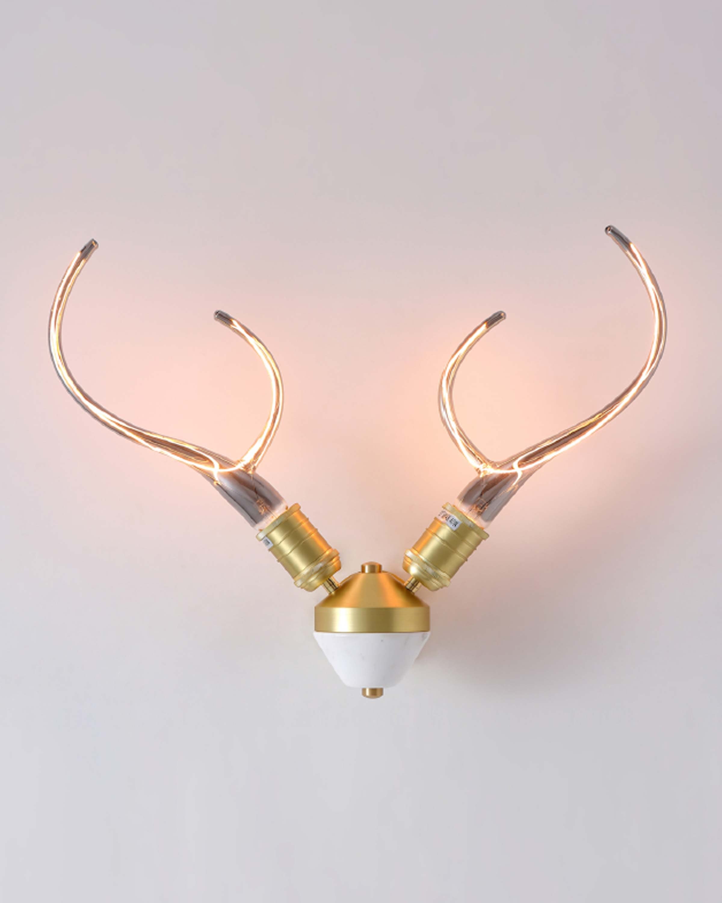 Dean Meriva luxury Golden funky wall lights