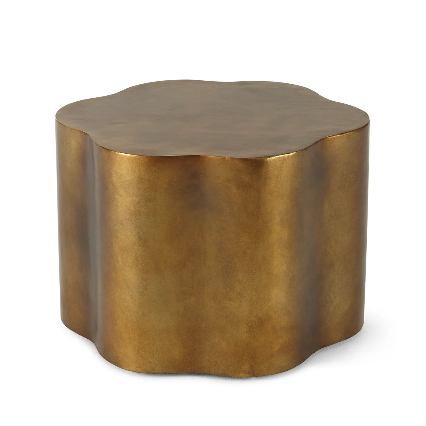 Noah Round Golden Side Tables