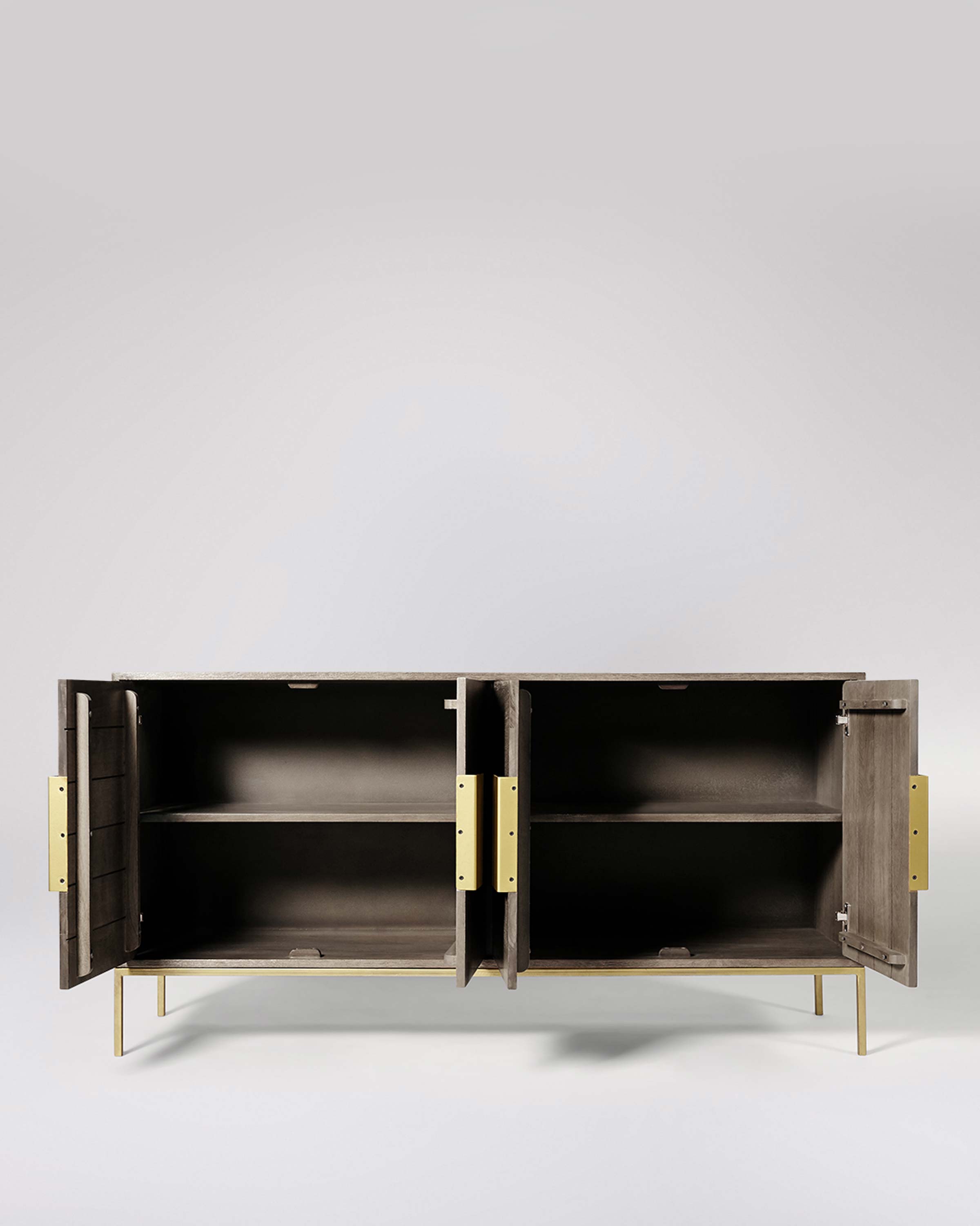 Grayson Stylish Wooden Console with Drawers