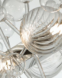 Astra modern style crystal hanging light