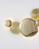 Krishi Golden Modern Living Room Lights