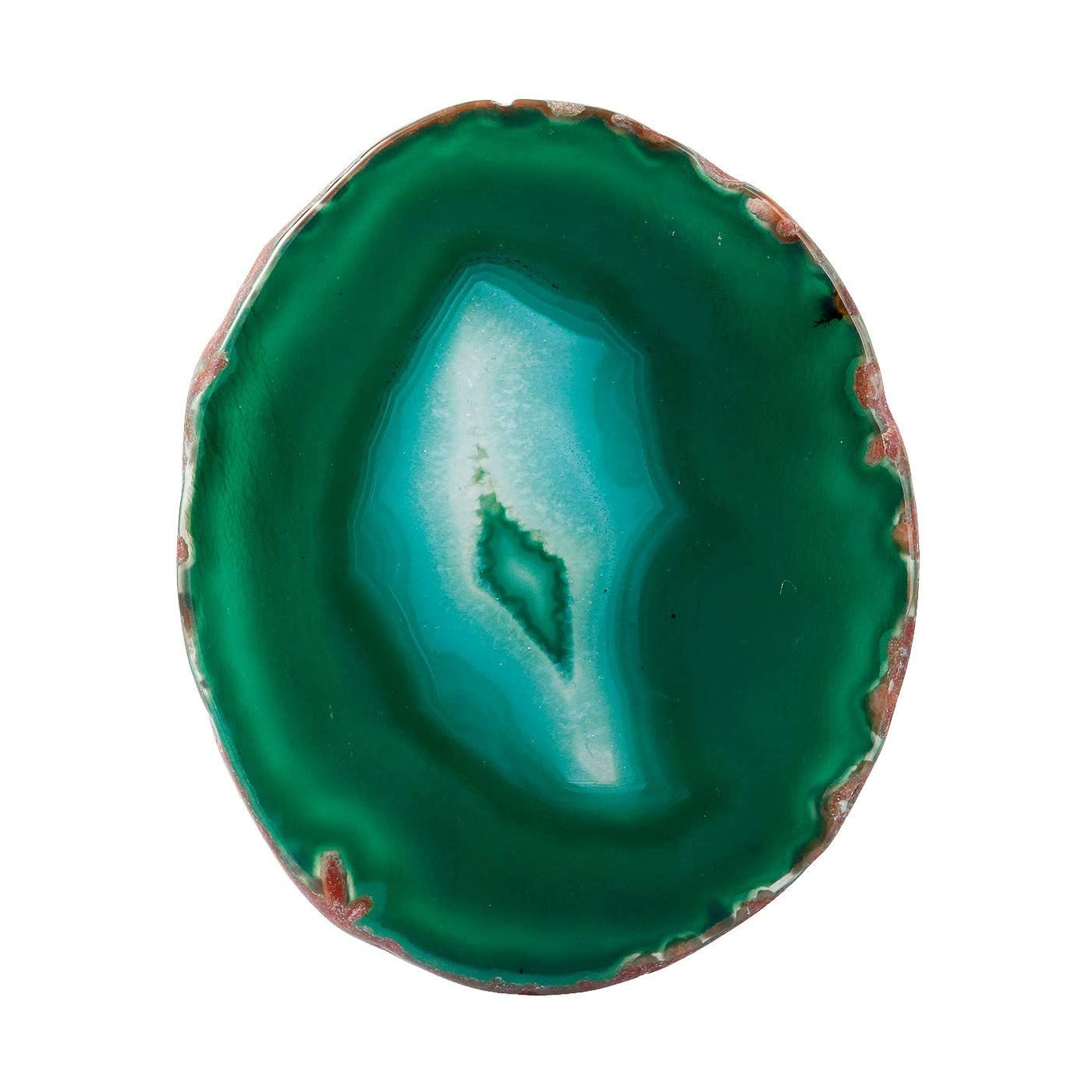 may Green Agate Hand  Rounded Coasters For  house worming Gift