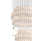 Chuvashia Luxury Golden 3 Layers Chandeliers