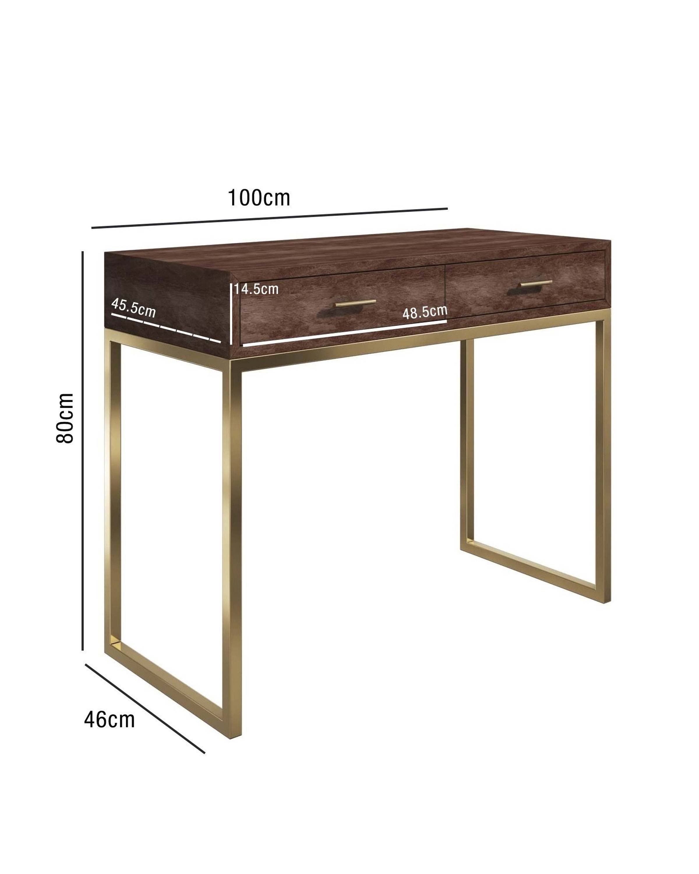 Birdie Brown Modern Console Table