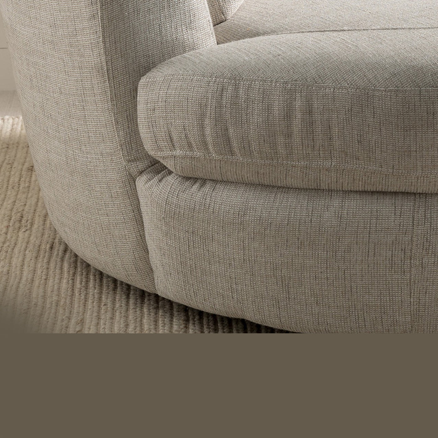 Entex Gray Modern 3 Seater Sofas