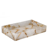 Gemstone Rock Crystal Bathroom Accessories Set