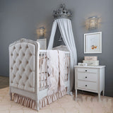 Zoya White Modern Nursery Kids Beds