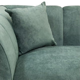 Silas Gray color Contemporary Three Seater Sofas