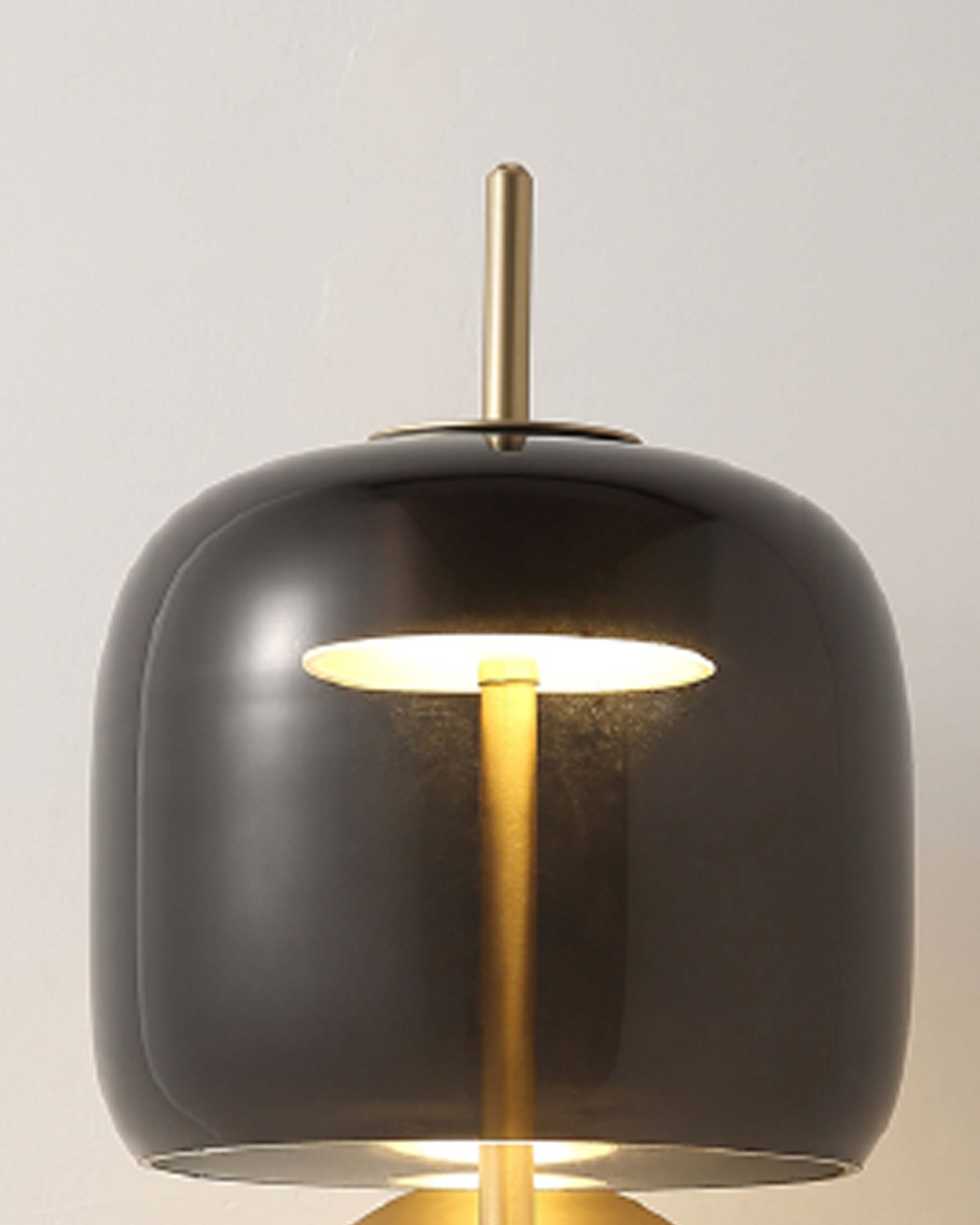 Praha luxury Golden and black Wall Light