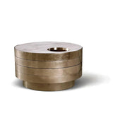 Eliana brown 4 Layer Side tables