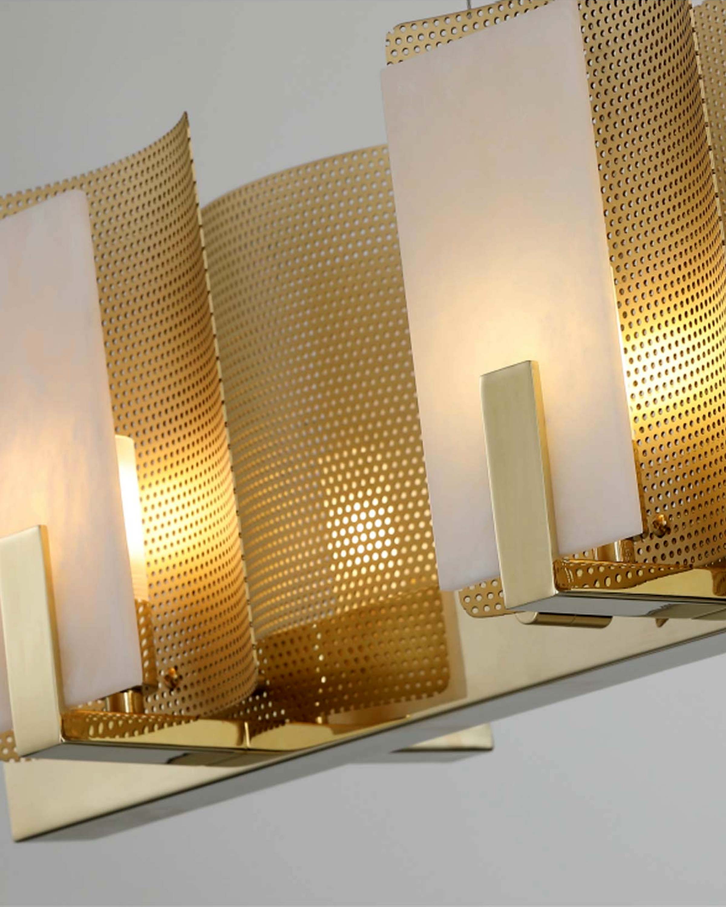 Avis Golden Metal Wall Sconces For Bedroom Lights