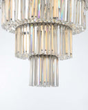 Anahi hanging Lights With 3 Layers Crystal Chandelier