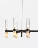 Falak Golden And Black Crystal Hanging Lights