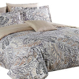 Ardith Paisley Bed Sheets with pillows cover