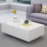 Bering White Square Coffee Tables