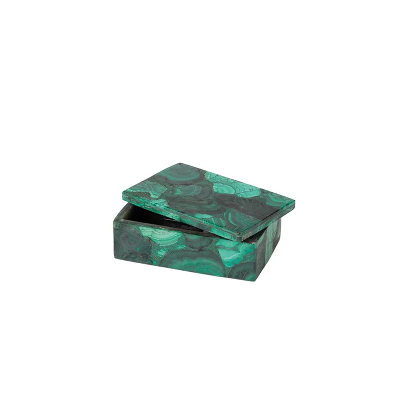 Kendall dark teal green square boxes